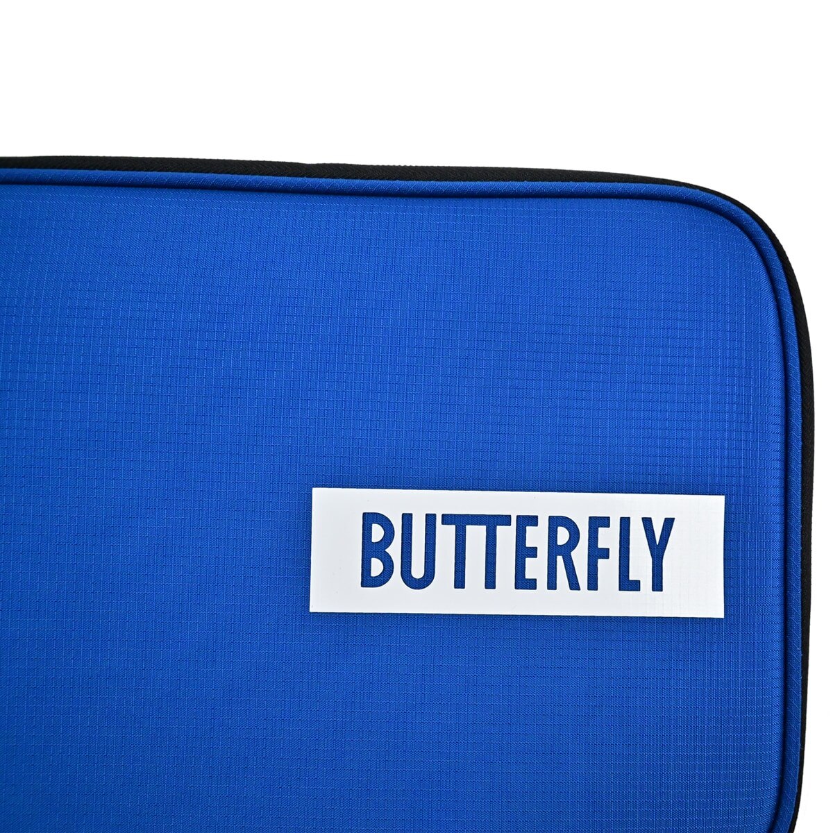 Butterfly Royal Tour Case: Top right view of Butterfly Logo